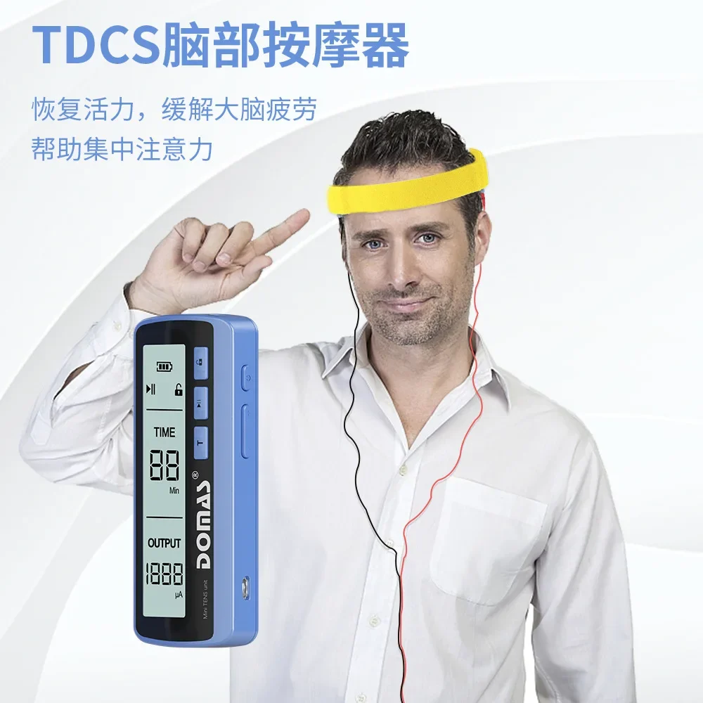 جهاز تحفيز التيار المباشر عبر الجمجمة TDCS ، جهاز تحفيز الدماغ المحمول ، التحفيز