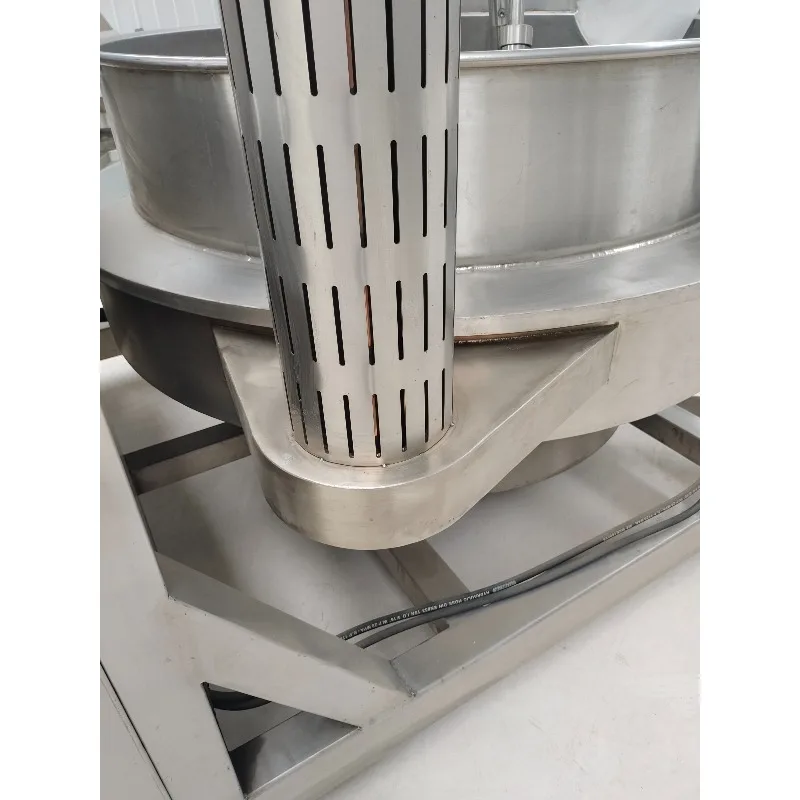 ماكينة طهي الكواكب الأوتوماتيكية سعة 650 لترًا - وعاء سترة تسخين كهربائي بخار الغاز مع خلاط متعدد المخالب