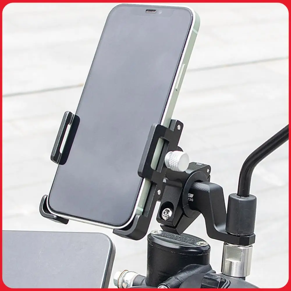 GUB MD236 Rearview Mirror Expander Bracket Aluminum Alloy Phone Holder Handlebar Stand Easy Installation Cycling Accessories