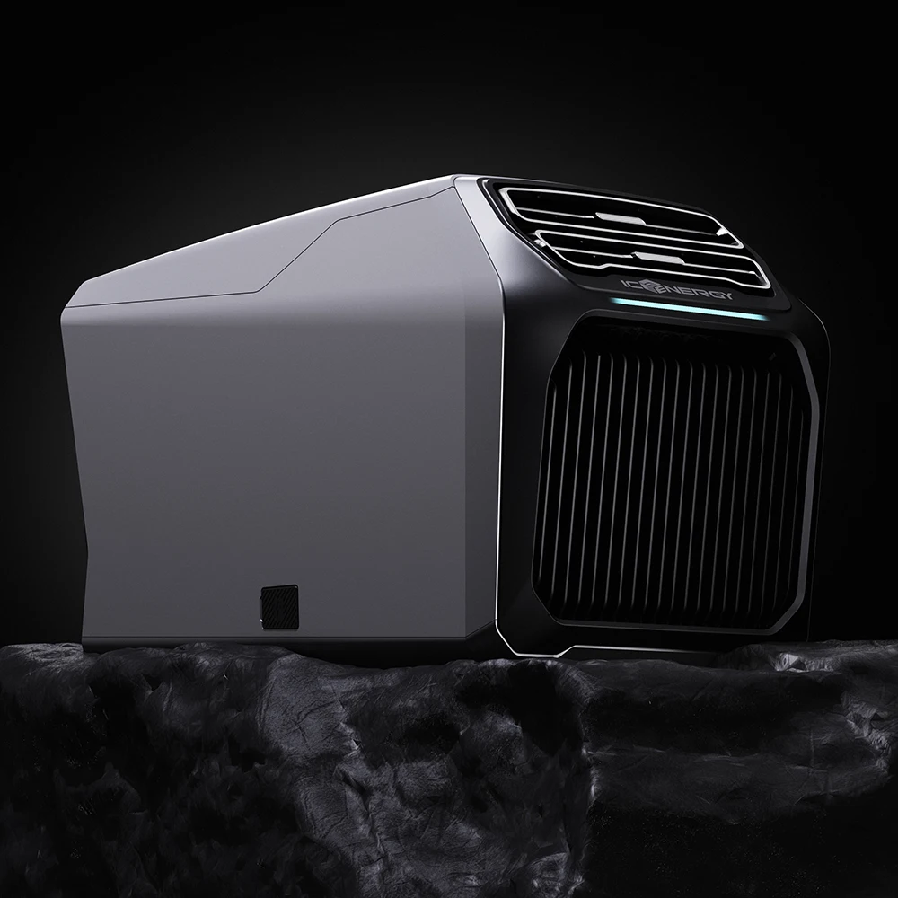 Portable Outdoor Tent Air Conditioner, 110V 220V AC 12V/24V DC Camping Air Cooling Unit for Outdoor Travel RV Van