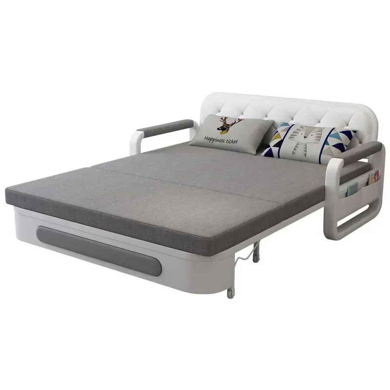 

Apartment Furniture Metal Frame Folding Storage Modern Folding Sofa Bed