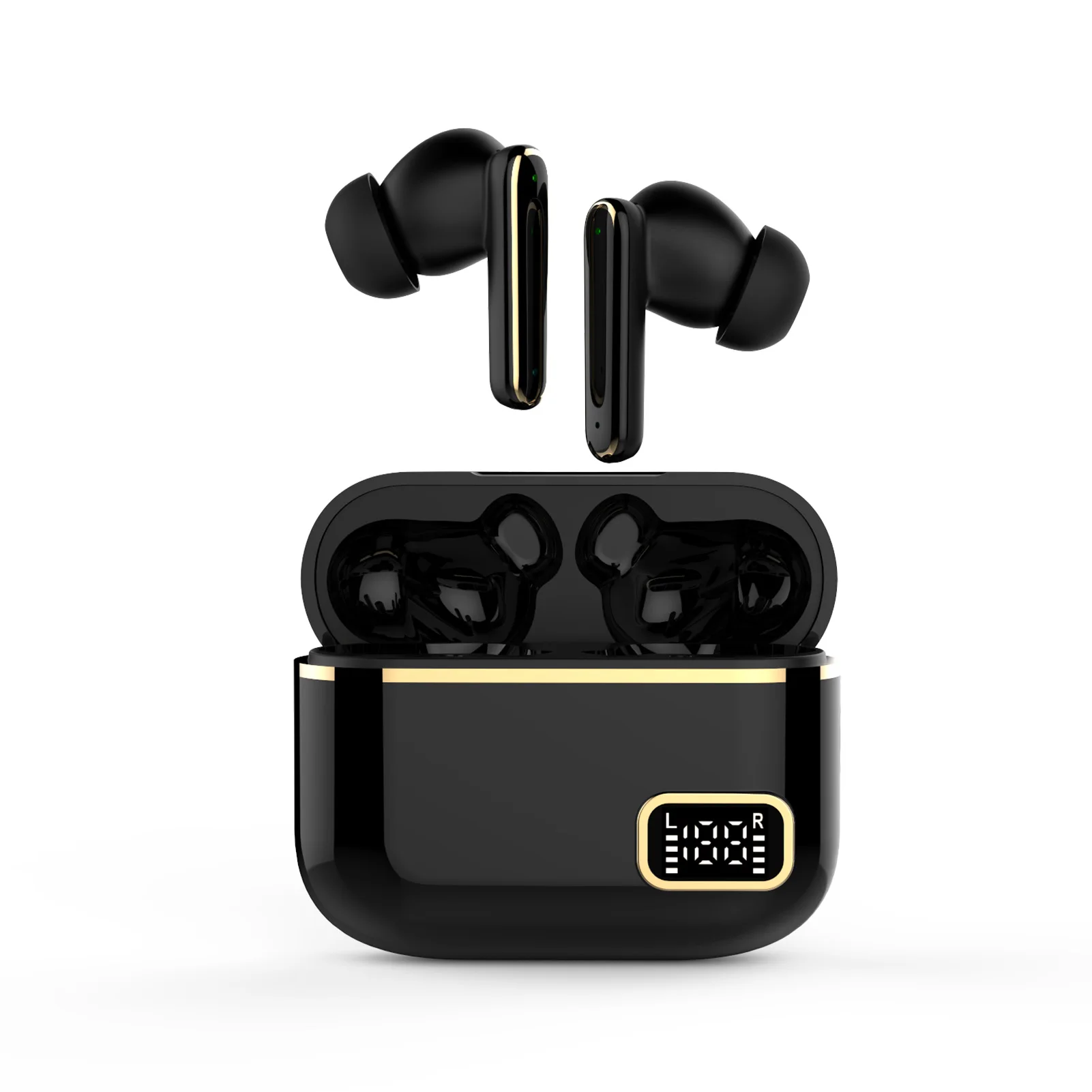 

Hearing Aid Wireless Bluetooth Headphones In-Ear Earphones HD Digital Display Noise Reduction Earbuds Charging Box for Elderly