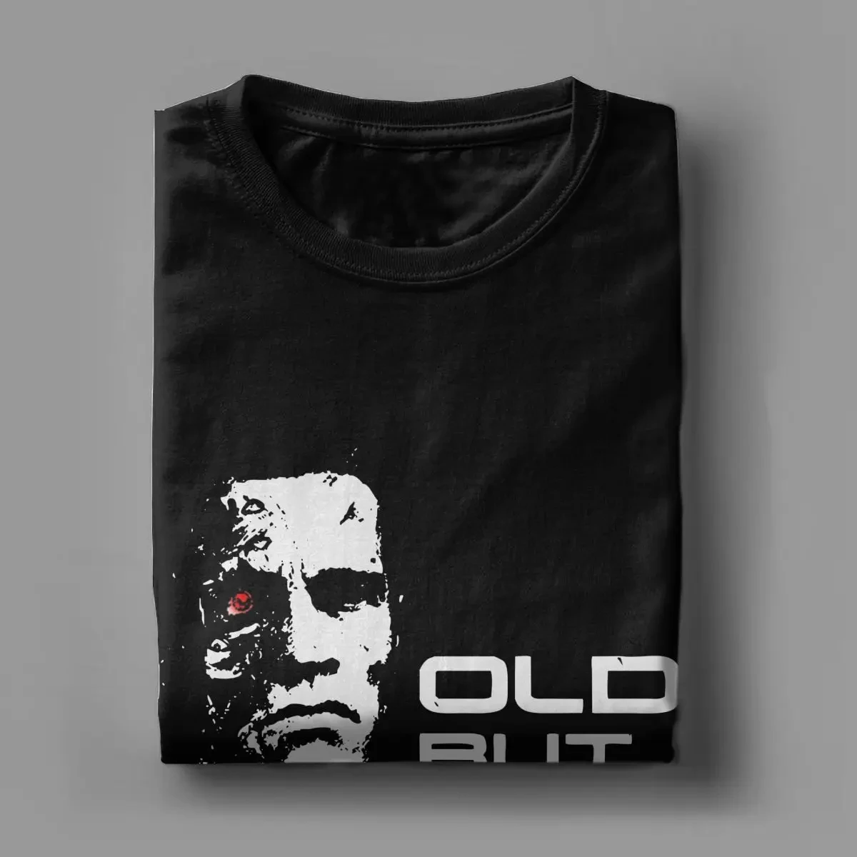 Men Women\'s T-Shirt Terminator Old But Not Obsolete 100% Cotton Tee Shirt Short Sleeve T Shirt Round Collar Clothes Unique