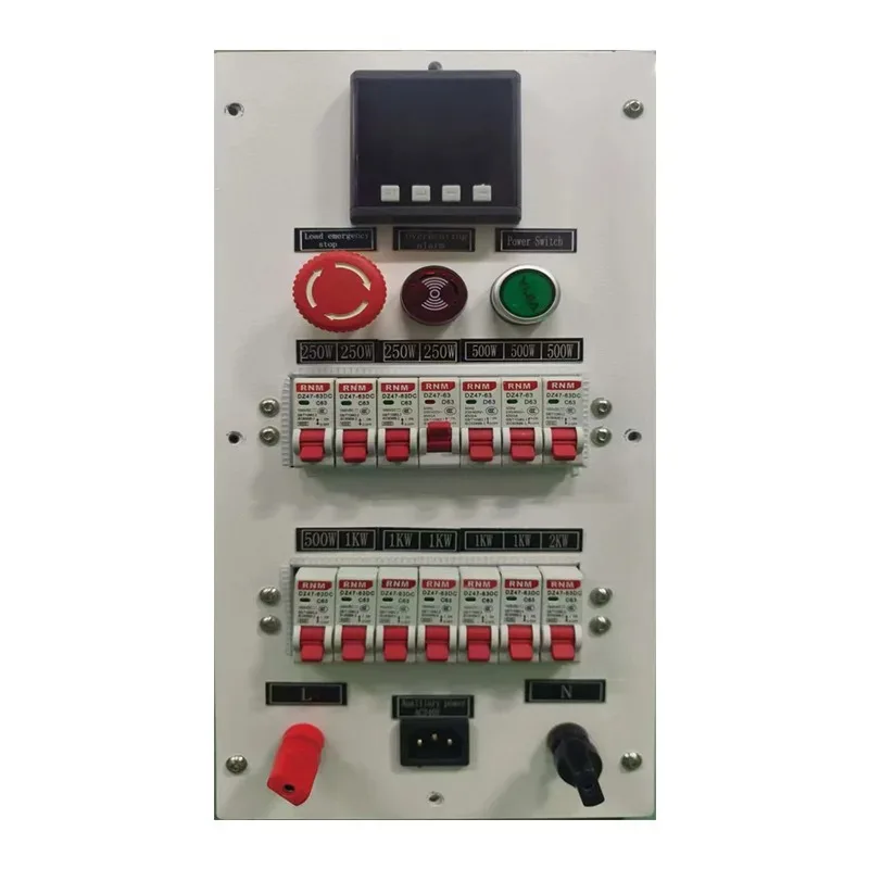 Generator set simulated load aging  10KW AC240V 14-speed power adjustable resistance box0-10KW