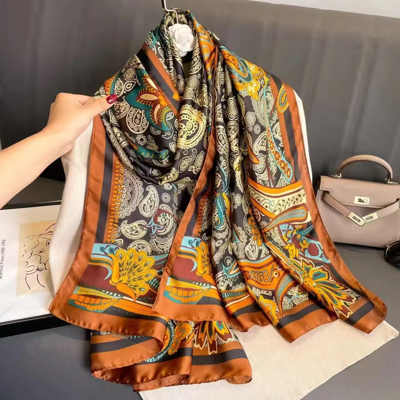 Thumbnail 3 - #6 Compare Silk Neck Scarf Before You Buy