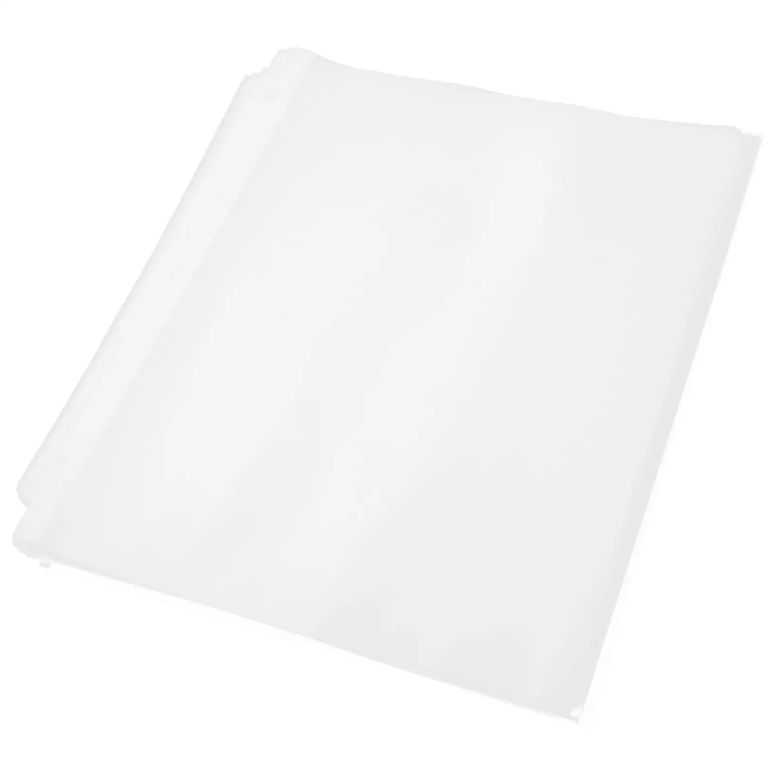 

50pcs File Holder Clear Plastic Sleeves PP Material A4 Size Document Protector Sheet Protectors Holes Storage Solution