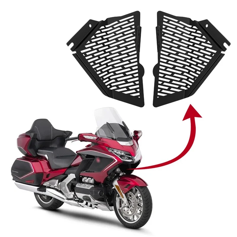 

Trending For HONDA GOLD WING 1800 Motorcycle Water Tank Net Radiator Protector For HONDA GL1800 Motorcycle Accessories