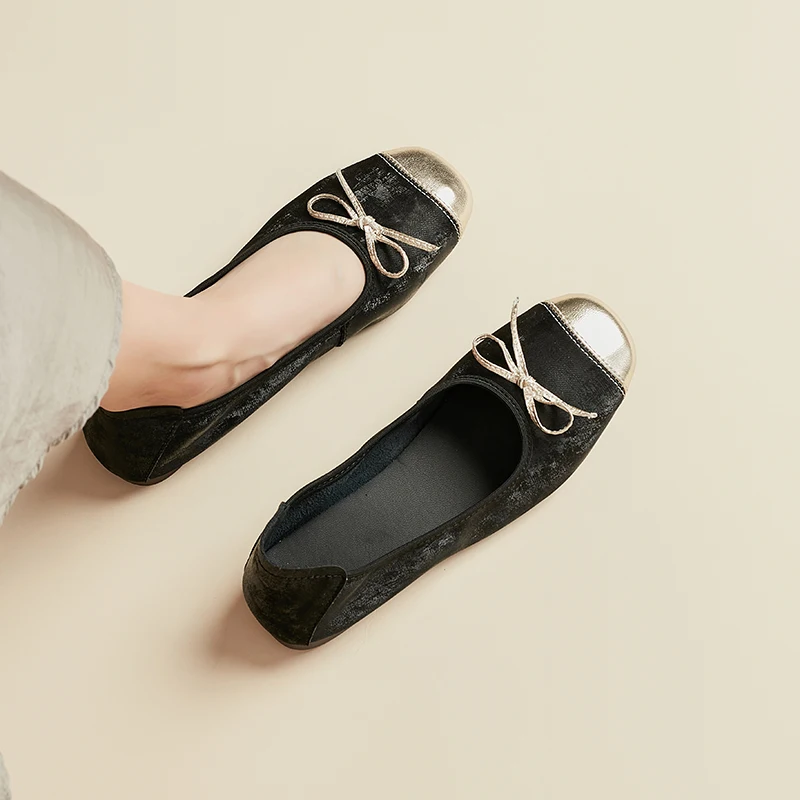Chic Trend Casual Mary Jane Smooth Strap Prevent Ache, Breathable Elevated Flexible Sole with Good Wear Resistance