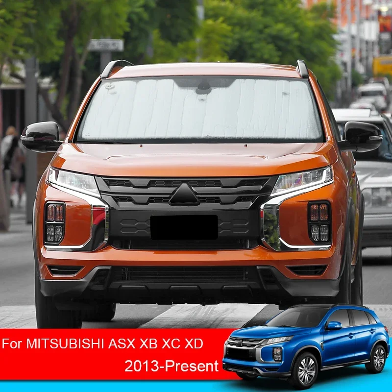 

For MITSUBISHI ASX XB XC XD 2013-2026 Car Sunshades UV Protection Cover Side Window Curtain Sun Shade Visor Mat Windshield