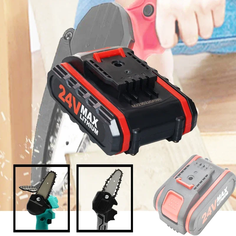 24VMAX 12800mAh lithium battery, cordless screwdriver power tool replacement battery, electric drill, etc. 2A charger