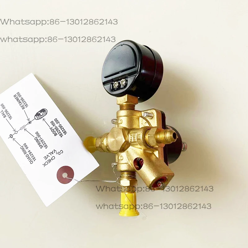 Accessories Carbon dioxide secondary low pressure gauge group Beverage machine pressure gauge
