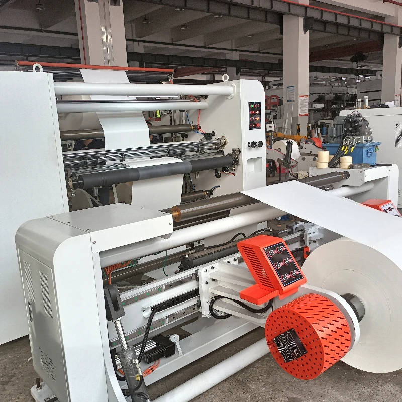 Slitting Rewinding Machine 1600mm Automatic High Speed Jumbo Roll Slitter Rewinder for Kraft Paper and Plastic Film PLC System