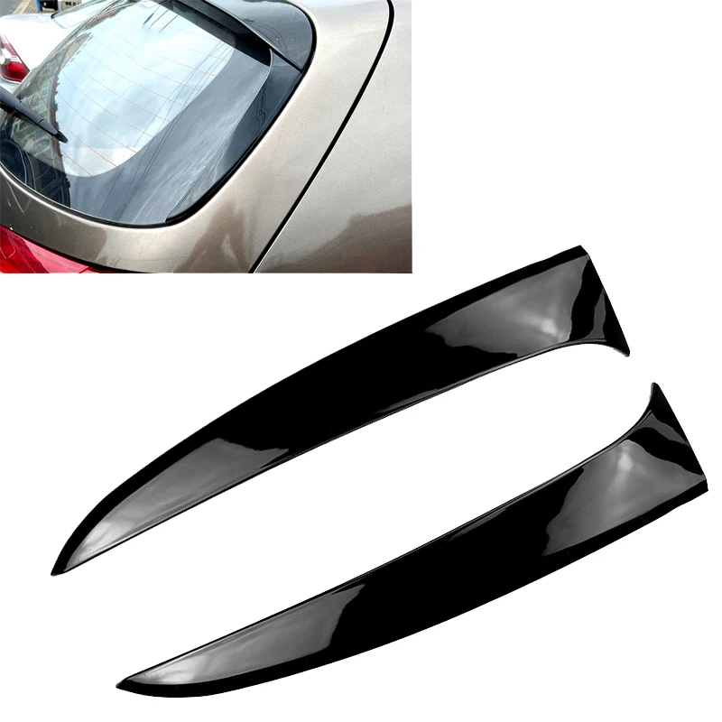 Car Rear Window Side Spoiler Cover Trim for KIA Sportage R 2011-2015