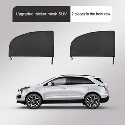 Cortina lateral de verano para ventana de coche, para vehículo mosquitera, aislamiento térmico Anti-UV, cortina delantera y trasera para SUV