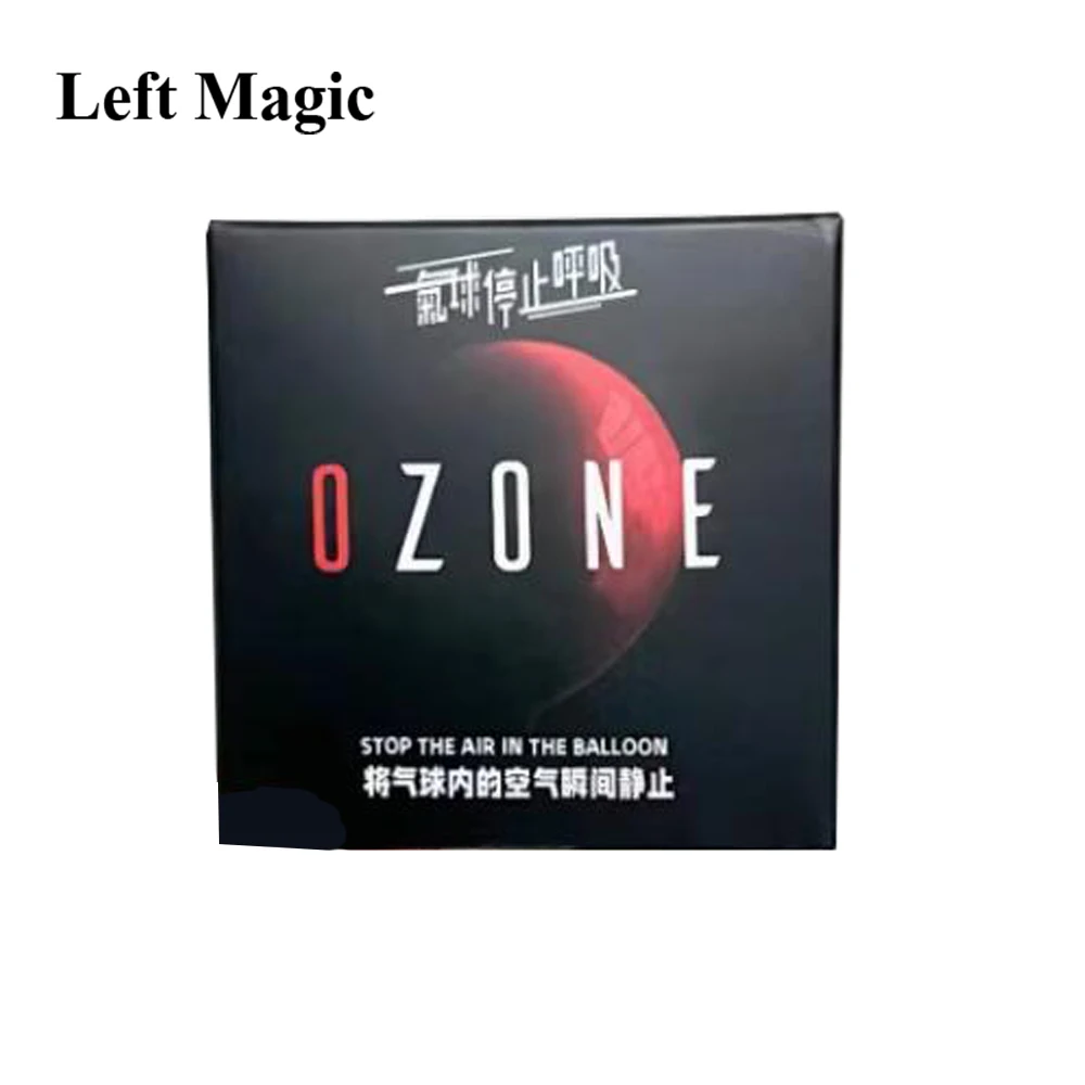 

OZONE by Hanson Chien Magic Tricks Stop the Air in the Balloon Close Up Street Magicians Mentalism Props Magia Illusions Gimmick