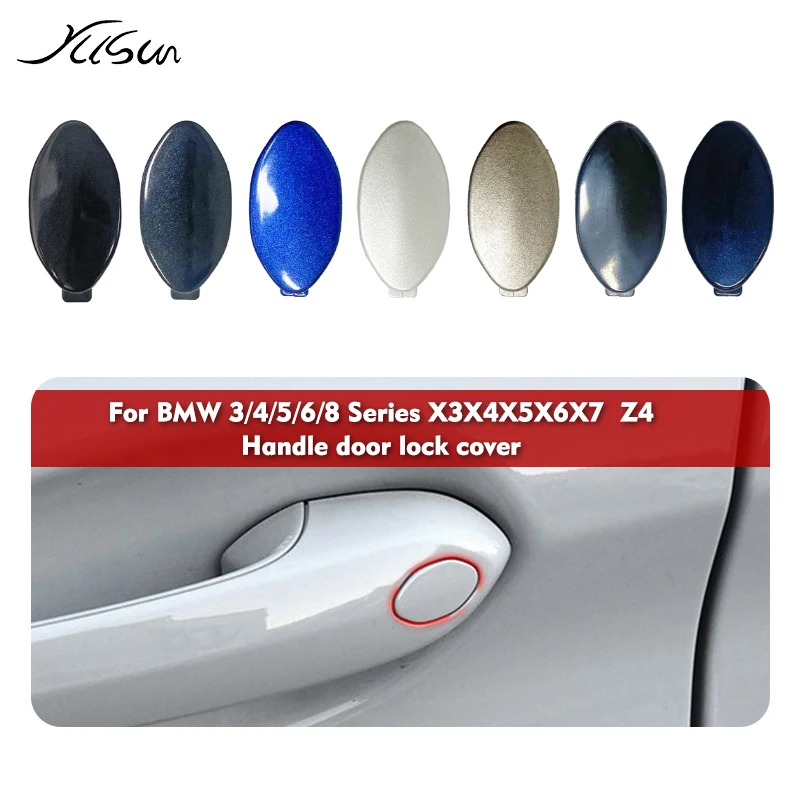 

For BMW 3 5 Series X3 X4 X5 X6 X7 G20 G28 G30 G38 G05 G01 G02 G06 G07 G28 G38 Exterior Door Handle Lock Key Hole Cap 51217489341