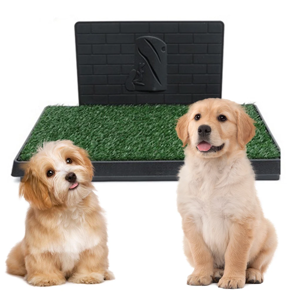 Dog Poop Toilet Mat Artificial Grass Pee Pad Dog Grass Large Patch Washed Reusable Training Potty Indoor Puppy Pee Potty Tray