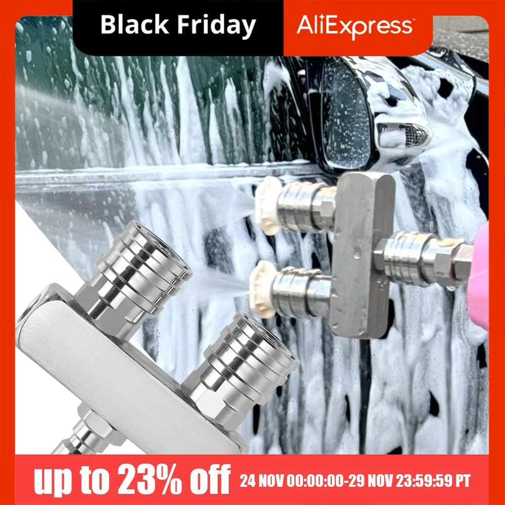 

Насадка для мойки высокого давления из нержавеющей стали, 4000 PSI, быстроразъемное соединение, мощная, сверхвысокого давления