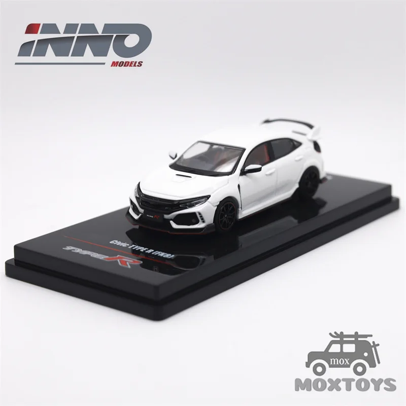 

INNO 1:64 CIVIC TYPE-R (FK8) White Diecast Model Car