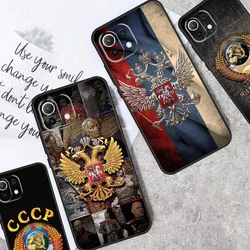 Coat Of Arms Russian CCCP Flag Case For Xiaomi 13T Pro 14 11T 12T 12 13 Lite POCO F5 X3 X4 X5 X6 Pro F3 M5s M6 Pro Cover