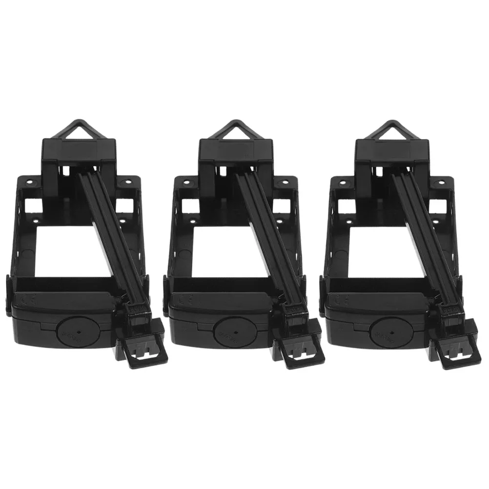 

3 Pcs Pendulum Clock Swing Wall Drive Units High Quality Black Plastic Replacement