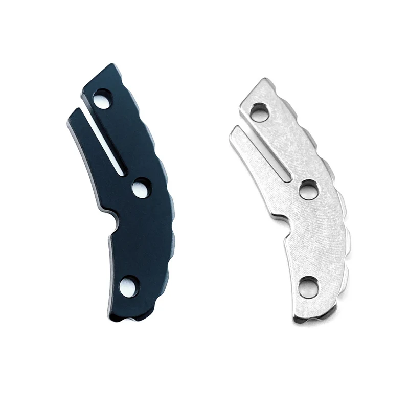 CNC 6 Colors Titanium Knife Replace Part BACKSPACER Liners For Genuine Spyderco C11 Delica4 Knives Back Spacer Lining