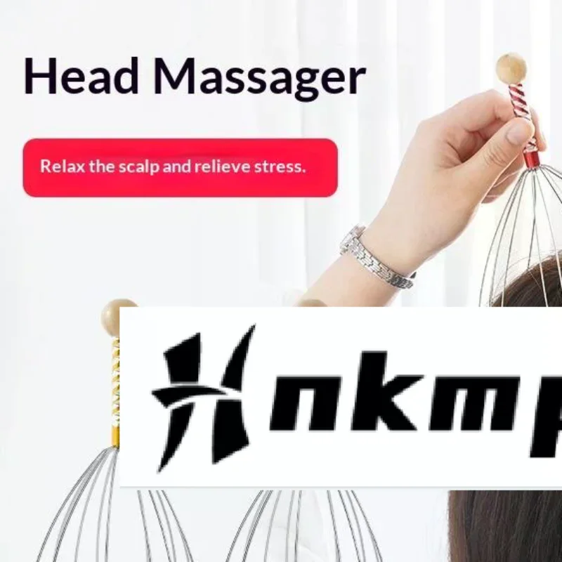 1Pcs Rubbing Scalp Relaxation Relief Body Massager Octopus Head Massager Scratcher Relieves Tension Health Care Tools