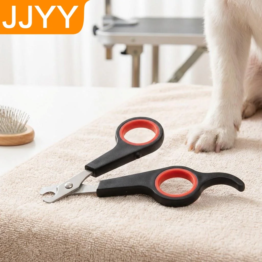 Edelstahl Hunde- und Katzen-Nagelknipser Pflegeschere Krallenschneider für Haustiere Essentielle Zubehörteile