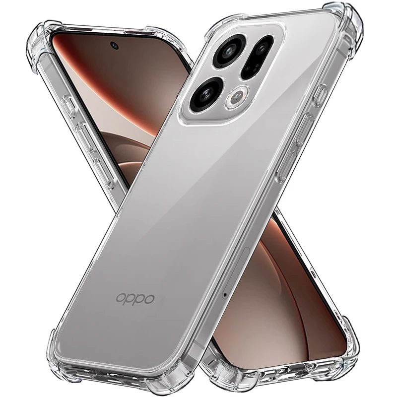 HD Phone Case For Oppo Find X9 X8 X7 X6 X5 X3 X2 x9+ X8+ X8s X8s+ Pro Ultra Lite Neo F29 F27 F25 F23 Pro+ Plus Transparent Cover