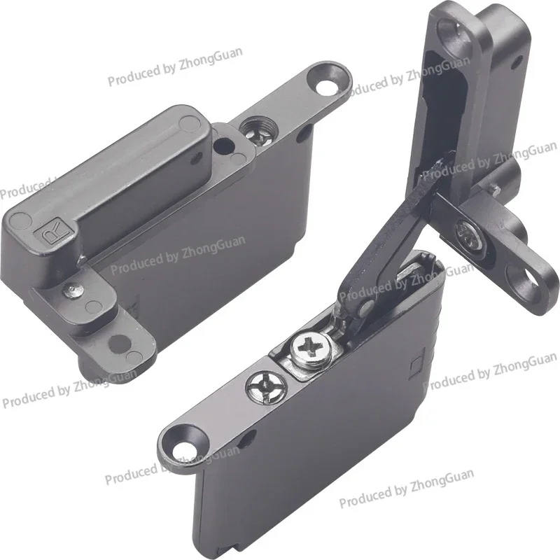 Heavy Duty Heaven and Earth Hinge Glass Aluminum Frame Door Clothing Cabinet Hinge Wooden Door Hinge Shaft Hidden Type