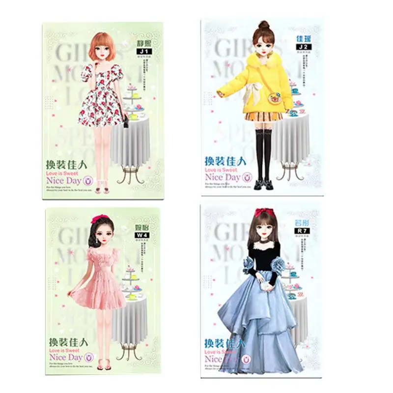 

Magnetic Princess Dress Up Paper Dolls Magnetic Princess Dress Up Paper Doll Book Princess Magnetic Dress Up Doll Figure For 3