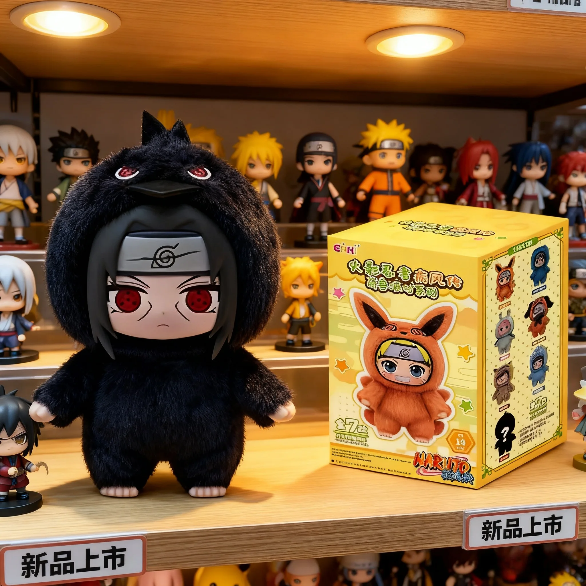 2026 Eaki Naruto Shippuden Blind Box Party Doll Toy Cute Pendant Kids Gift Christmas In Stock