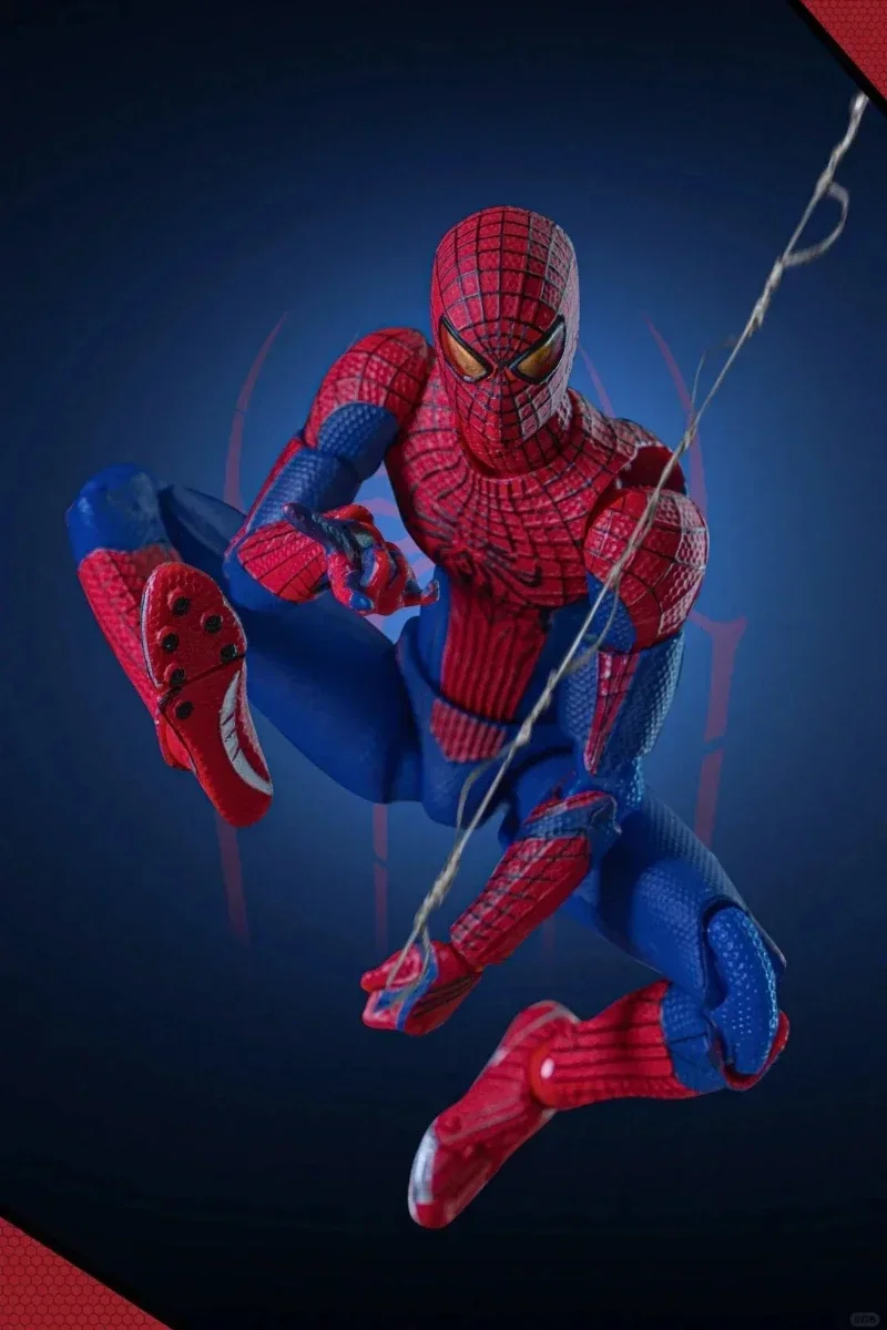 

Ct Toys Spiderman Mafex 001 Peter Parker Andrew Garfield The Amazing Spider-Man Shf Anime Action Figure Figurine Customized Toys