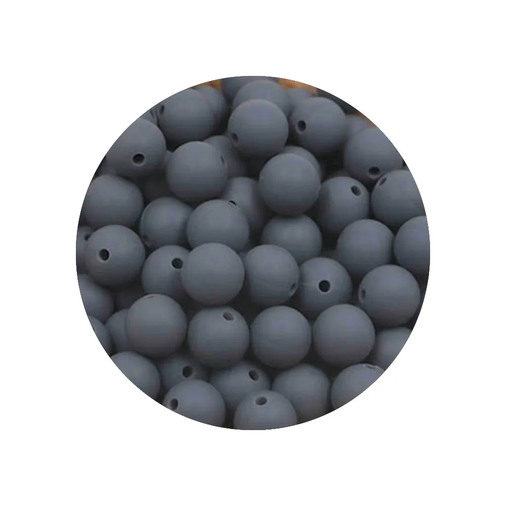 50 stks/partij 12/15mm Nieuwe Kleur Siliconen Kralen Kralen Voor Sieraden Maken DIY Ketting Armband Sieraden Accessoires