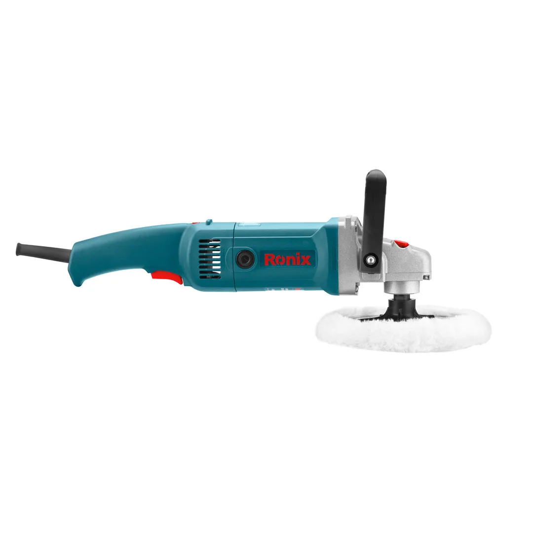 Ronix New Polishing Machine 6112 Cheap Price 1400w 3000RPM 180mm Handheld Variable Speed Electric Car Polisher