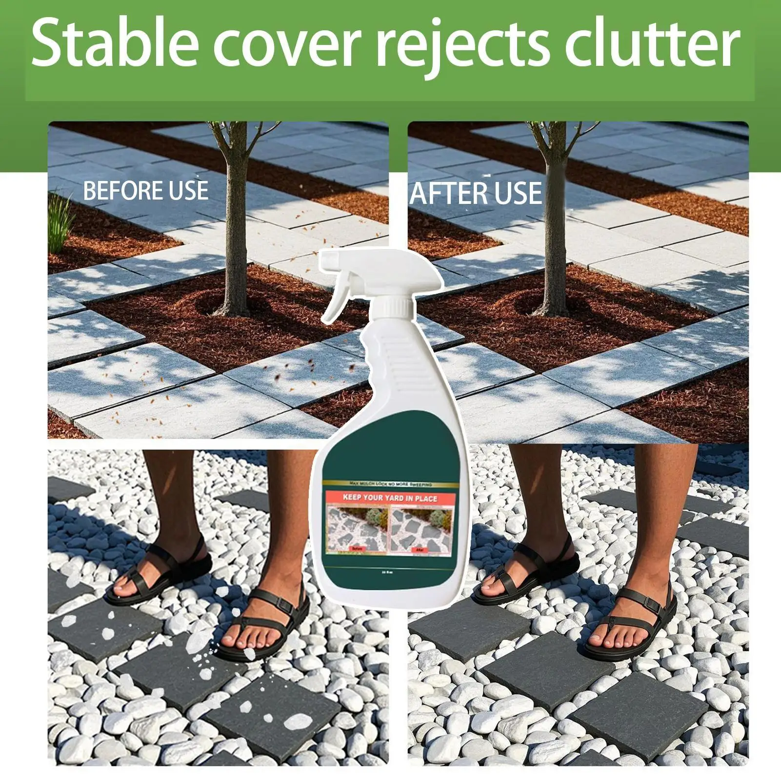 Пейзажный камень, клей, сильный горох, гравийный переплет, прочный искусственный камень, переплет для дорожки, палубы, гальки, жилой зоны