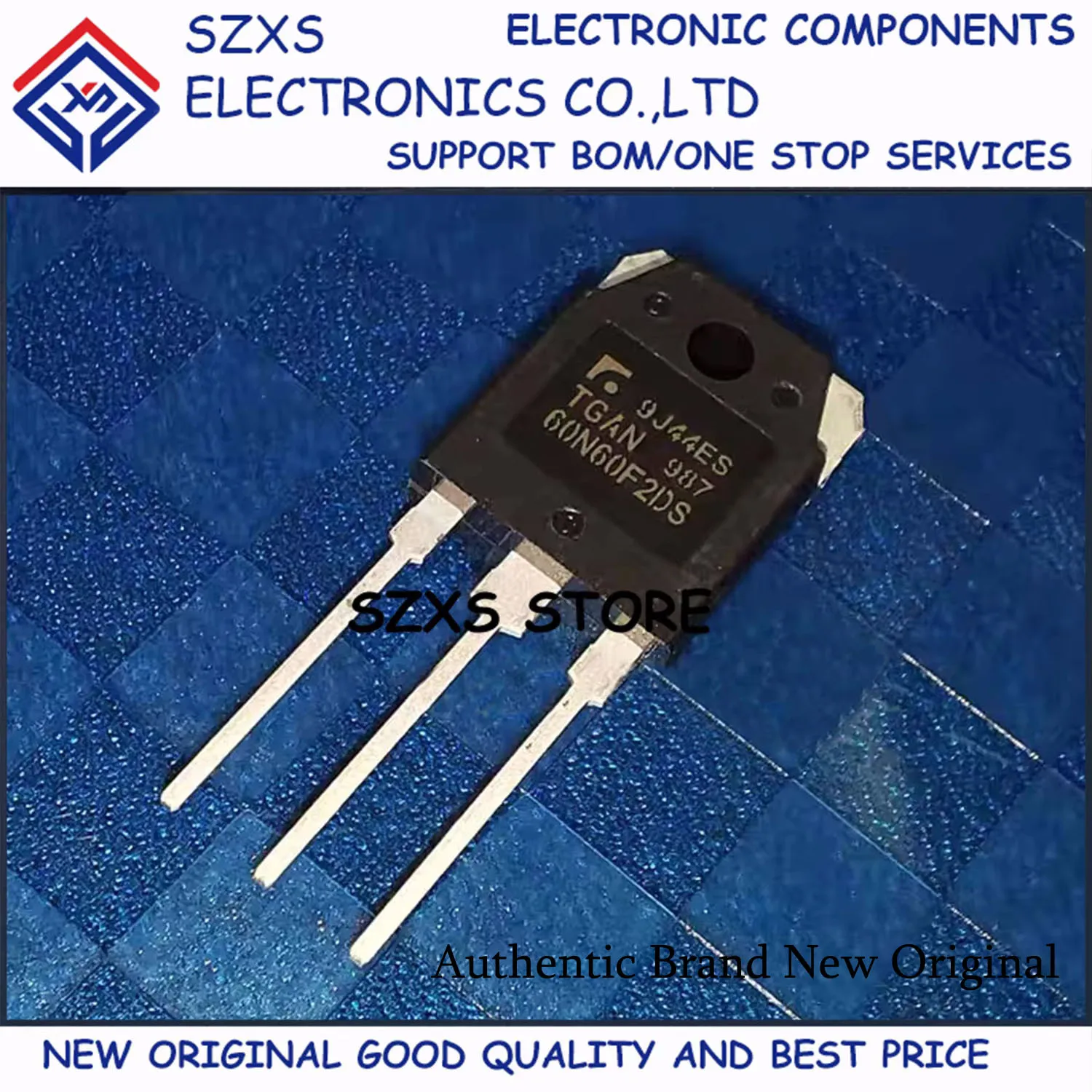 New Original 10Pcs TGAN60N60F2DS TO-3P 600V 60A IGBT Field Effect Transistor In Stock Electronic Components Good Quality