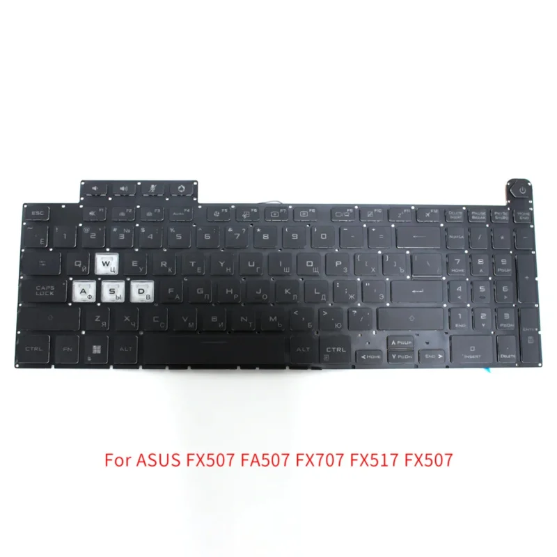 

Новая клавиатура для ноутбука Ru ASUS FX507 FA507 FX707 FX517 FX507
