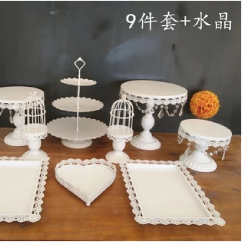 

Dessert Table Decoration Display Stand Pastry Tray Cold Meal Tea Break Cake Shelf Afternoon Snack Storage Outdoor Party Supplies