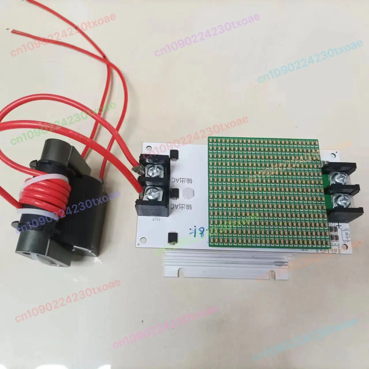 500W Industrial , High Voltage Power Supply For AC Square Wave Output & DC Capacitor Charging