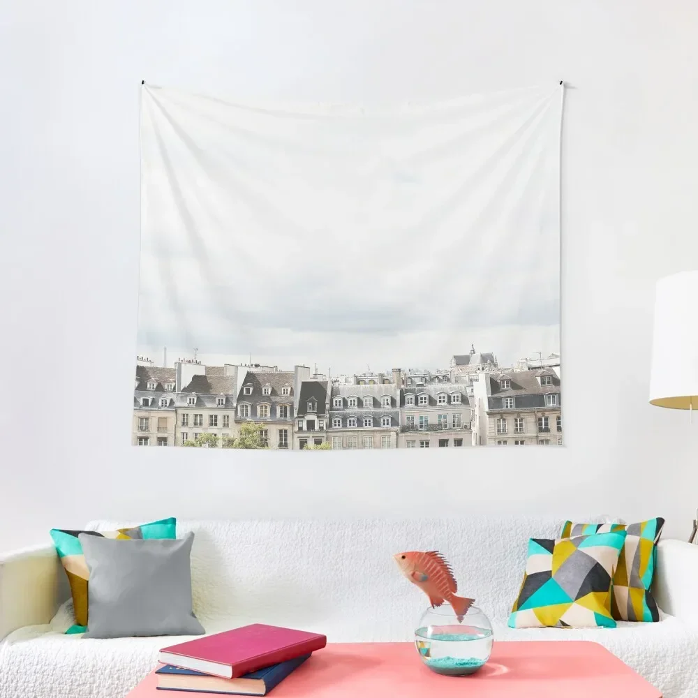 

Paris rooftop Tapestry Decorative Paintings Room Decorator Christmas Decoration Tapestry