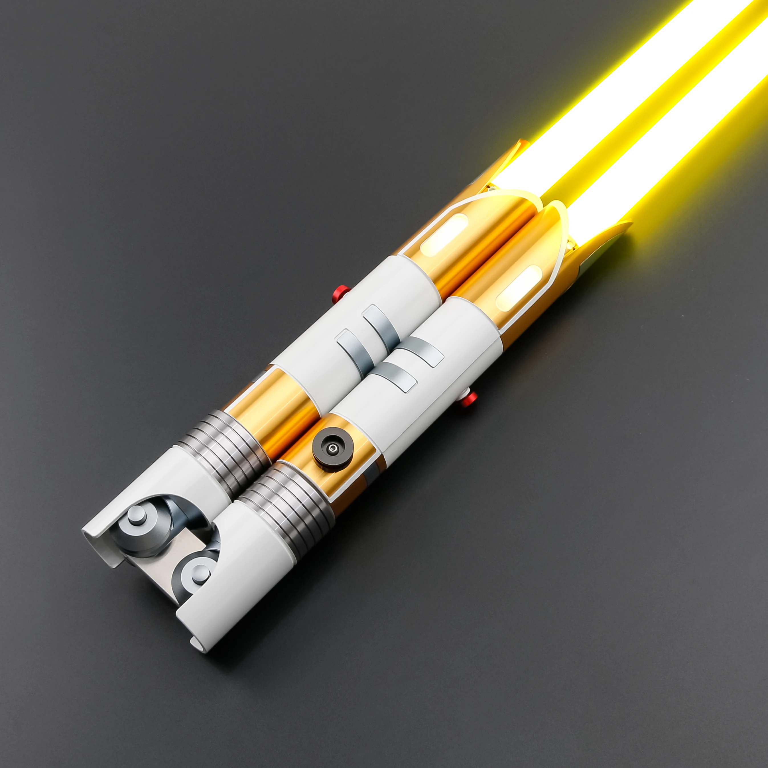 TXQ Lightsaber Temple Guard Laser PROFFIE Combat Sword Cosplay Heavy Dueling Blaster Metal Cosplay Gift Luminous Kids toy