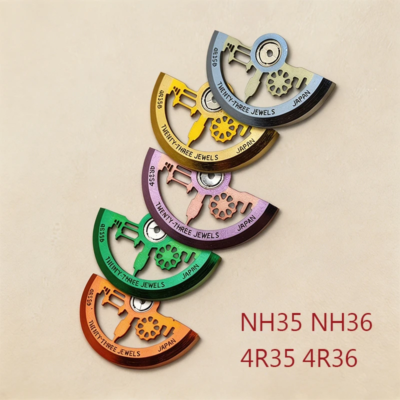 Mod NH35 NH36 NH34 NH38 4R35 Movement High Quality Automatic Hammer Rotor Pendulum Weight Watch Mechanical Repair Parts