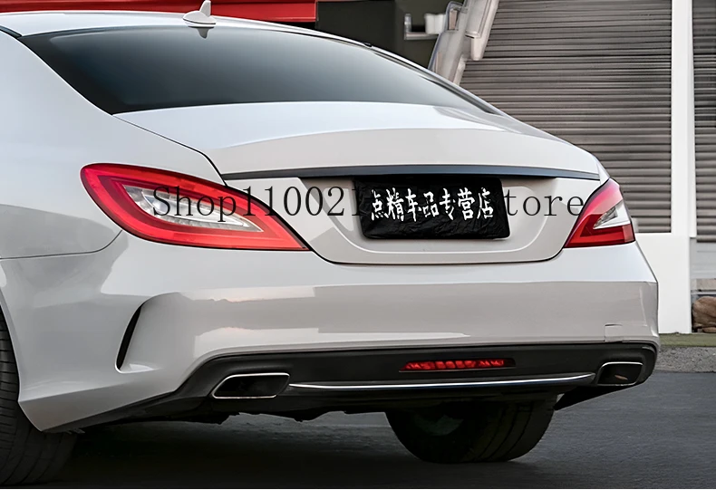 Rear Tailgate Trunk Lid Cover Trim For Benz C-Class C260L C200LE300LE260L CLS 2015-2024 Car Exterior Accessories