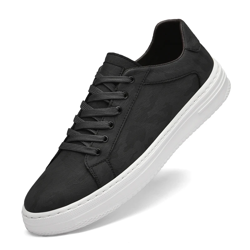 

Genuine Leather Casual Shoes for Men New Design Sneakers Fashion Driving Walking Tennis Shoes for Male Handmade Oxford Footwear