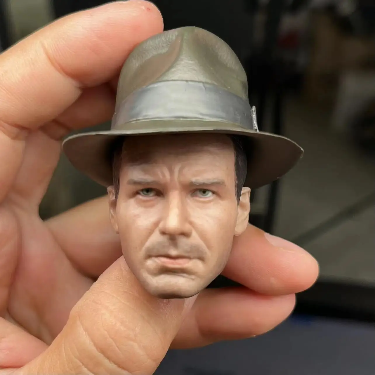 1:6 Harrison Ford Head Sculpt Carved  Soldier Actor Movie actor Normal Damaged For 12