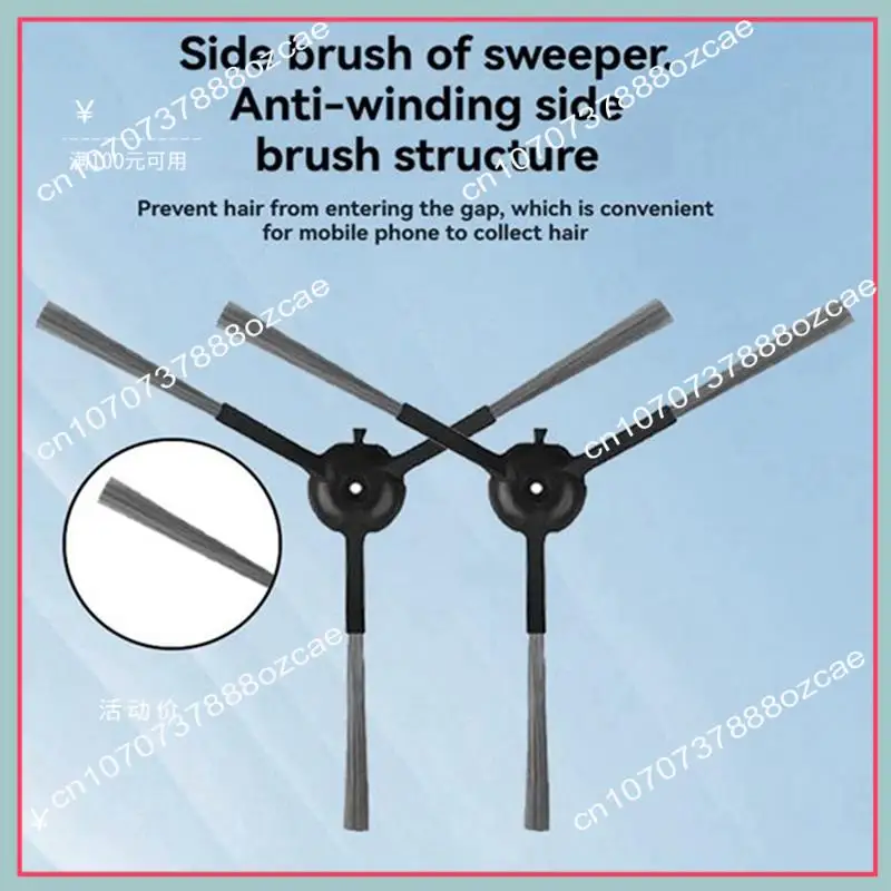 A26p 12 pçs escova lateral para roidmi eve max auto esvaziamento robô aspirador de pó peças substituição acessórios reposição longa duração
