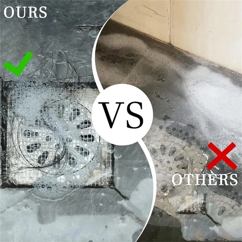 10pcs Disposable Anti-blocking Filter Floor Drain Sticker Drain Hole Hair Collector Drain Cover for Shower Mesh Catcher Stopper