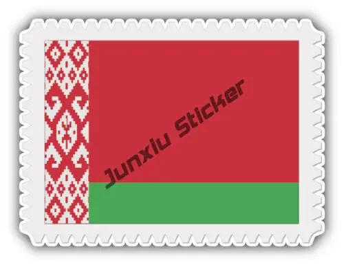 Belarus Car Decal Country Code BY Flag Sticker White Knight Pagonya Belarus Shield Crest National Flag Waterproof Accessories - Image 5