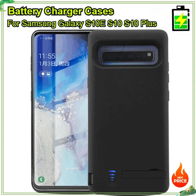 

10000mah Battery Charger Cases for Samsung Galaxy S10E S10 S10 Plus Portable Power Bank Cover for Samsung Galaxy S10 Power Case